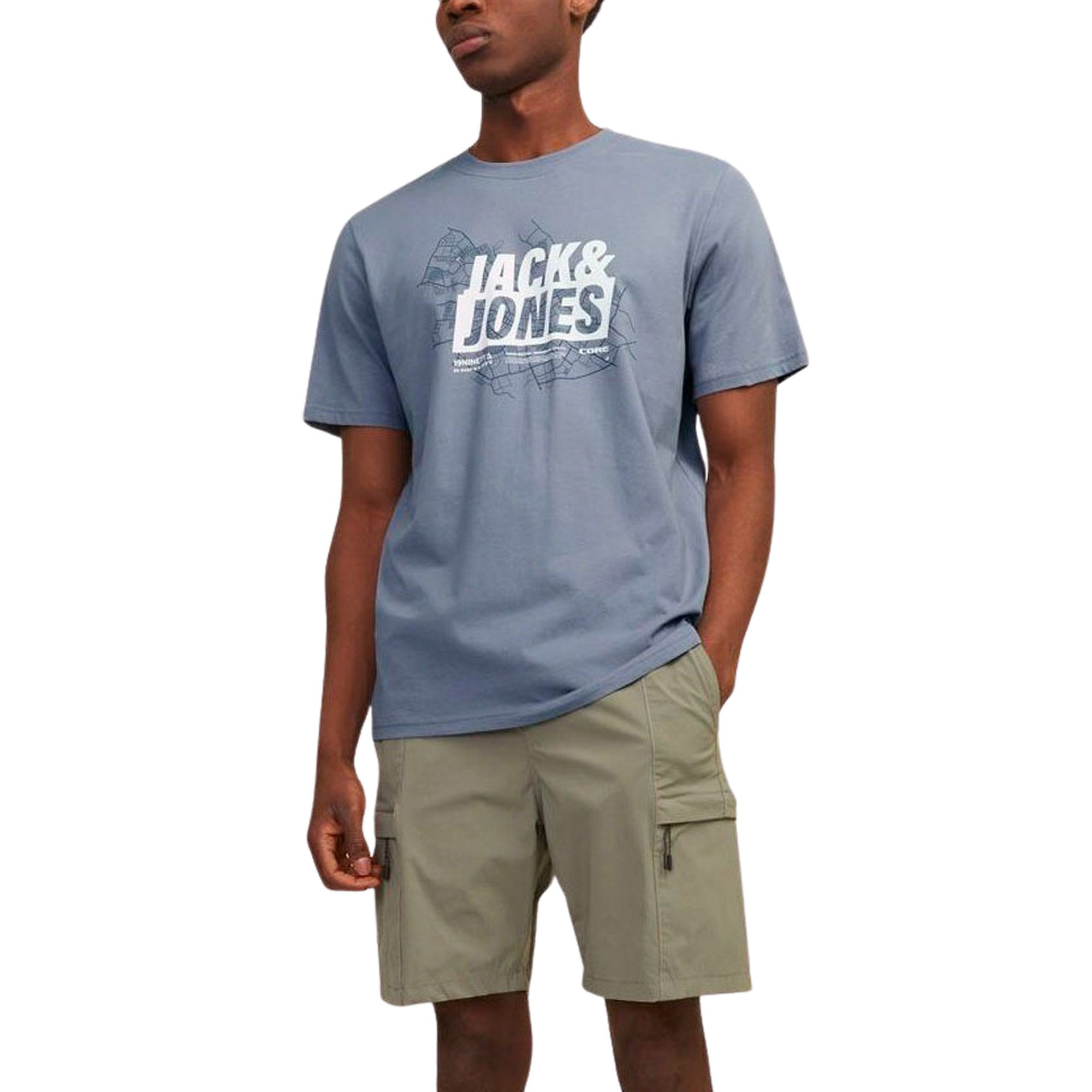T-shirt Kaki Homme Jack & Jones Whcorp | Espace des marques